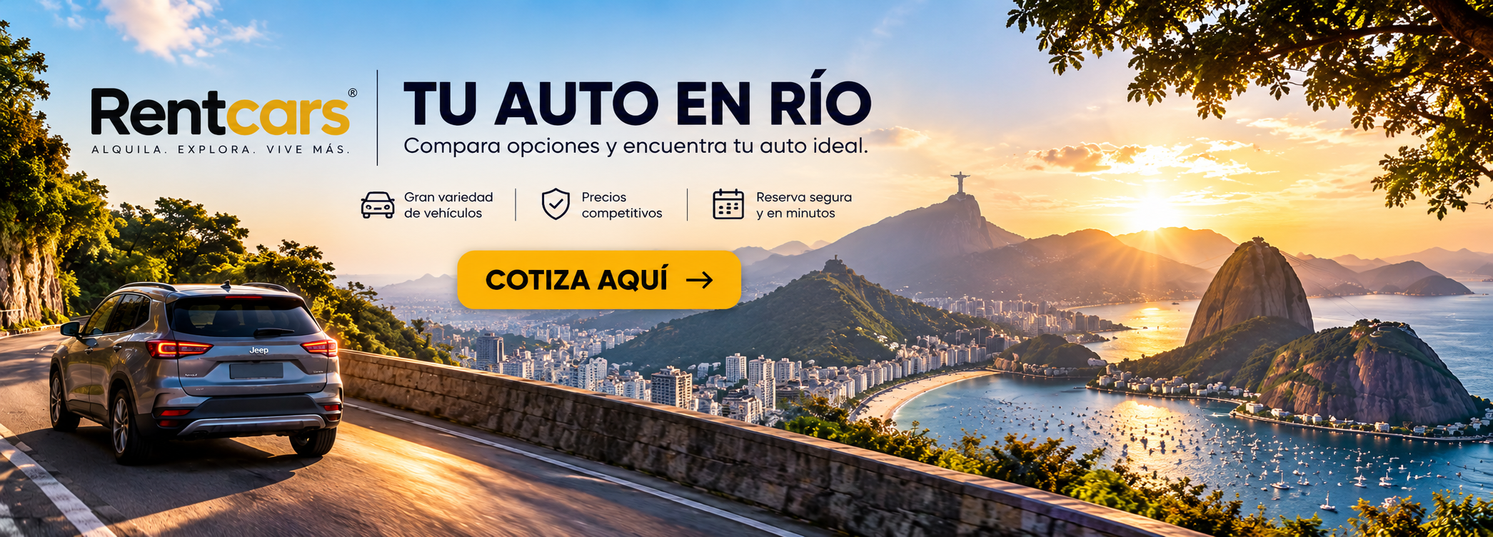 Comparar alquiler de autos con Rentcars